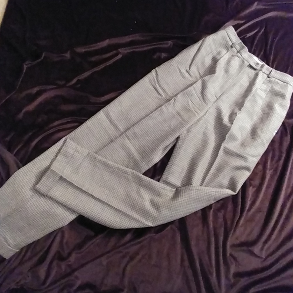Talbots houndstooth slacks